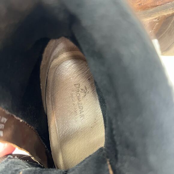 Dromedaris Boots Women's 39 Kara Chocolate Print Leather AJN19 Steam Punk - Picture 11 of 13